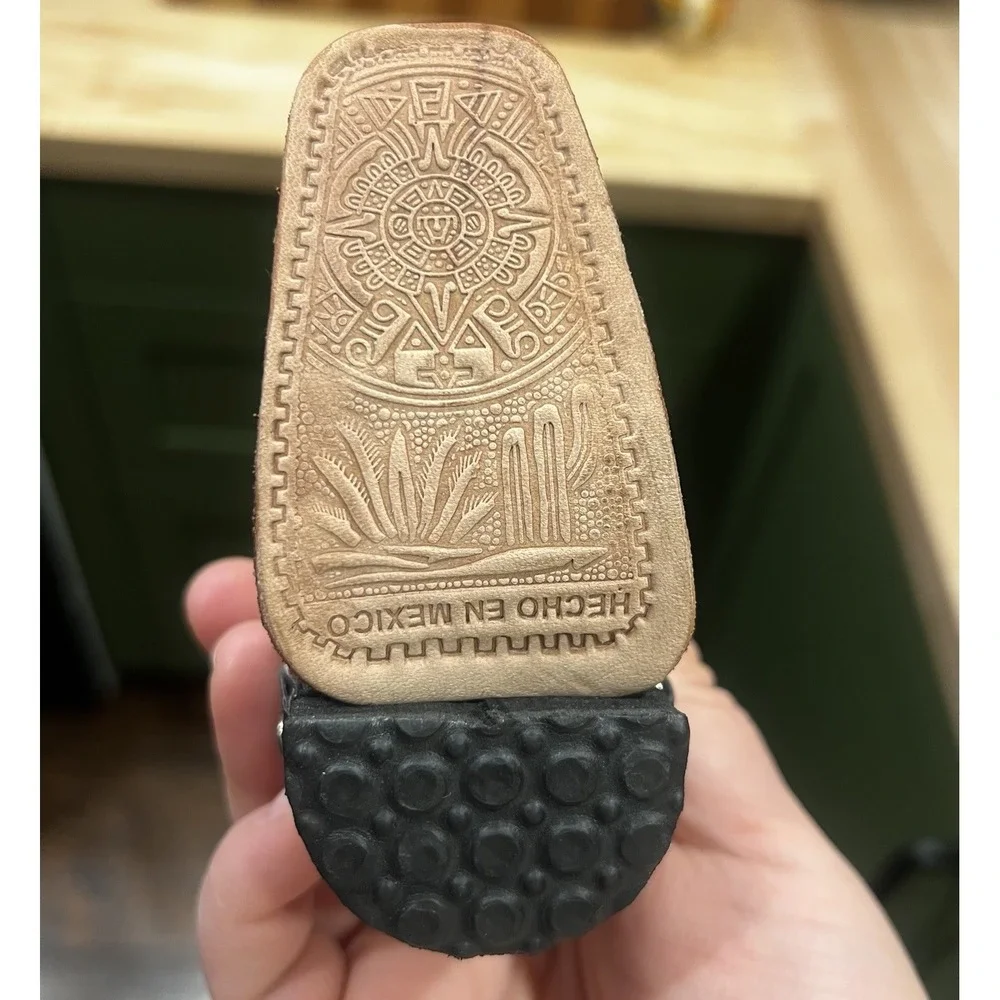 Unique Leather Boot Shot Glasses, Set Of 2, San‎ Antonio, Texas - Made In Mexico